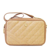 BOLSA CROSSBODY MARROM MATELASSÊ DIAGONAL C 50033 0051 0001 ANACAPRI - Vintedoisk